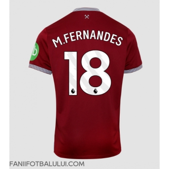 West Ham United Mateus Fernandes #18 Tricou Fotbal Replică 2025-26 Barbati Acasa